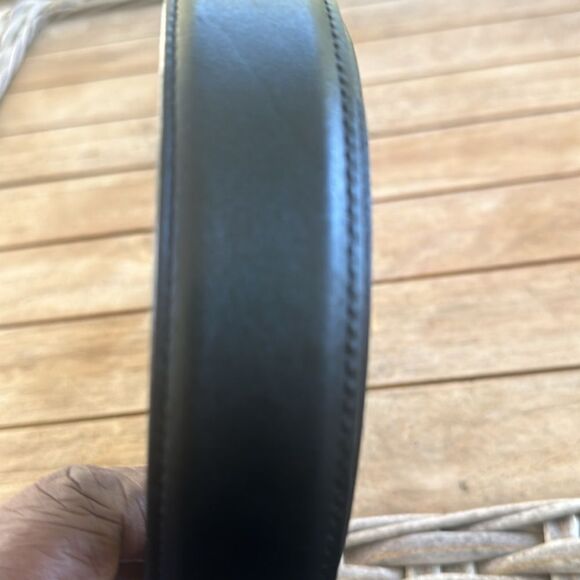 Allen Edmonds Wide Basic Dress Leather Belt Black (39501) 44 - Picture 4 of 8